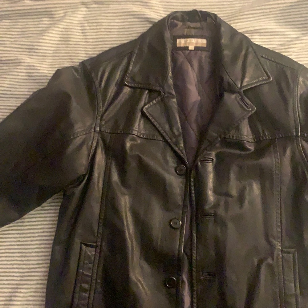 Perry Ellis leather jacket